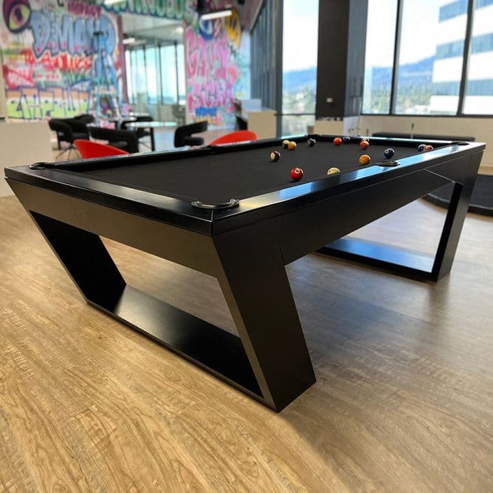 Pool table — full view